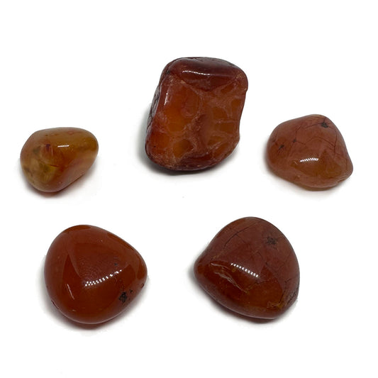 CARNELIAN TUMBLED STONES