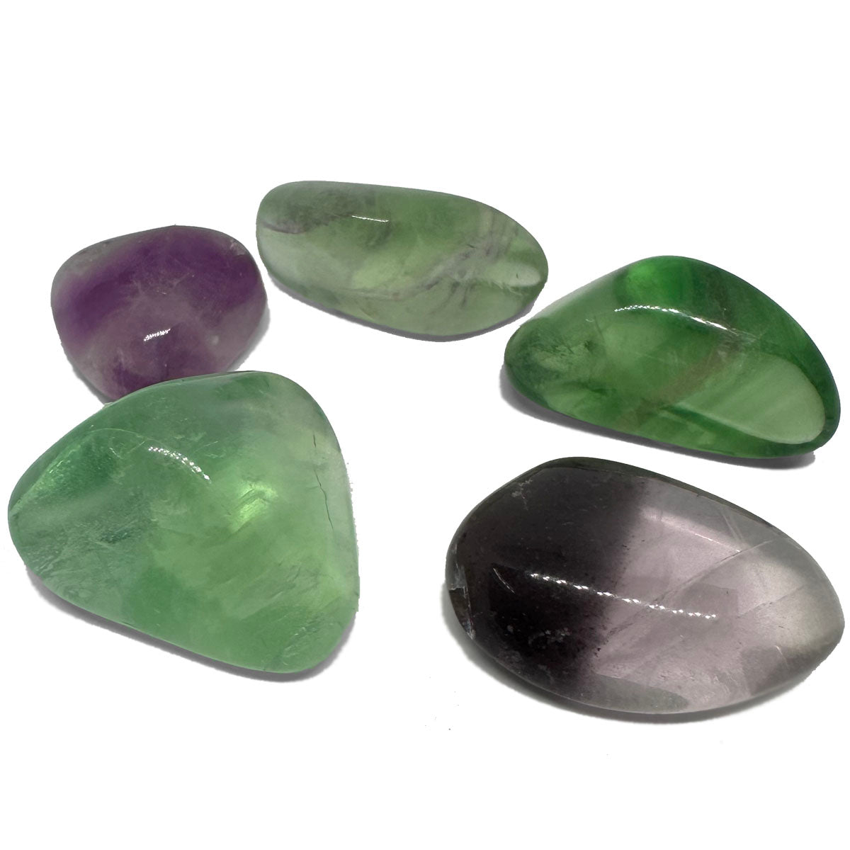 FLUORITE TUMBLED