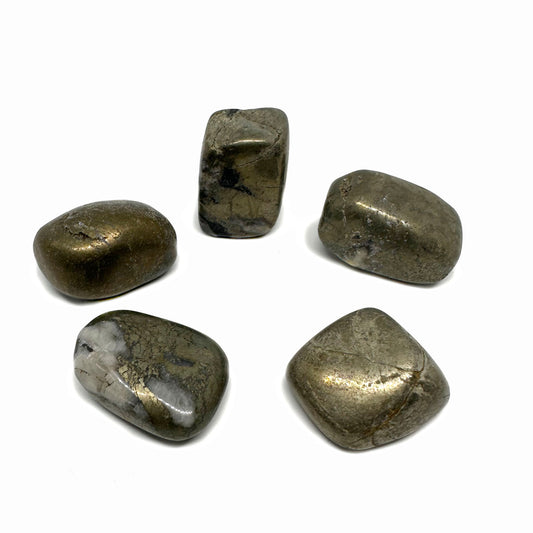 TUMBLED PYRITE