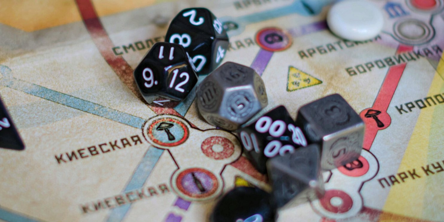 Dice on a board game showing different destinations - Soulshine's Boardgame Section