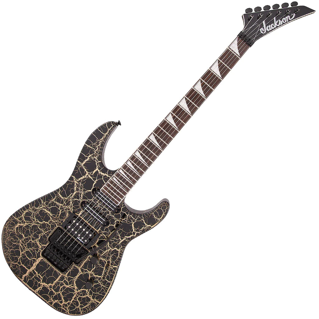 Jackson SL3XDX Electric Guitar In Gold Crackle