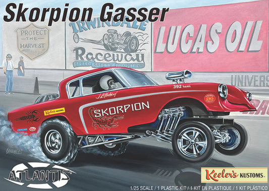 Atlantis 1/32 Snap Keelers Kustom's Studebaker Funny Car