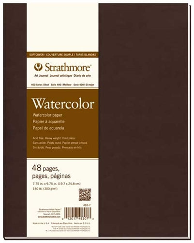 Strathmore Softcover Watercolour Journal 7.75x9.75"