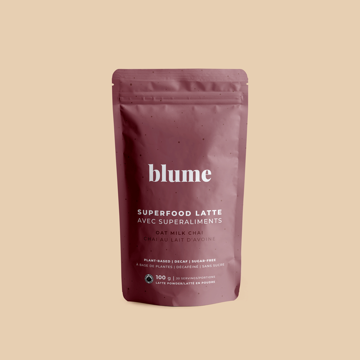 Blume : Superfood Latte Powder, Oat Milk Chai