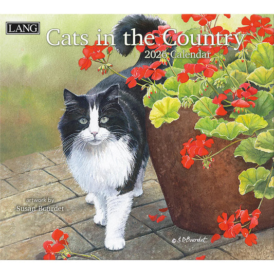Lang 2026 Cat In The Country Calendar