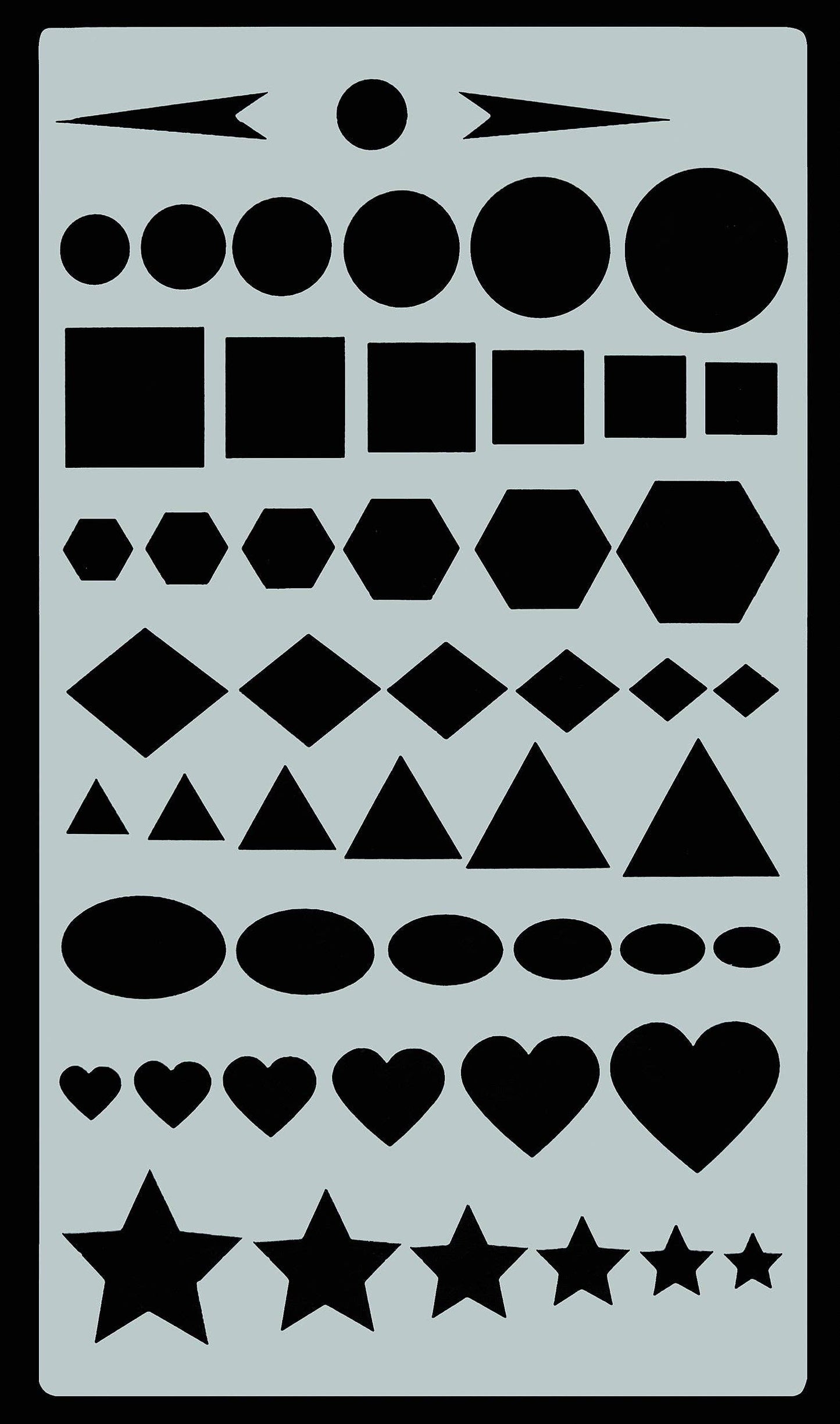 Dotted Journal Stencil Set