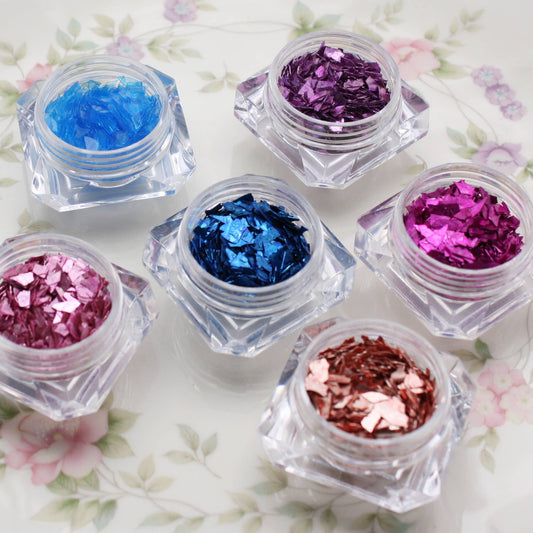 Meyer Imports : Super Shards - Pinks and Blues - 6 Glitters