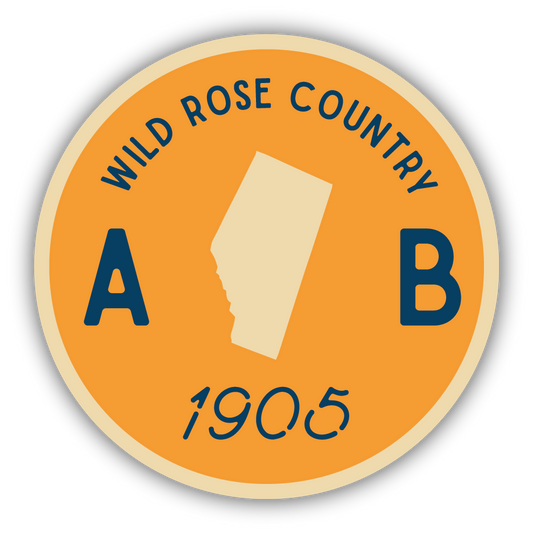 Wild Rose Country Sticker