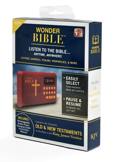 KJV Wonder Bible--Audio Player