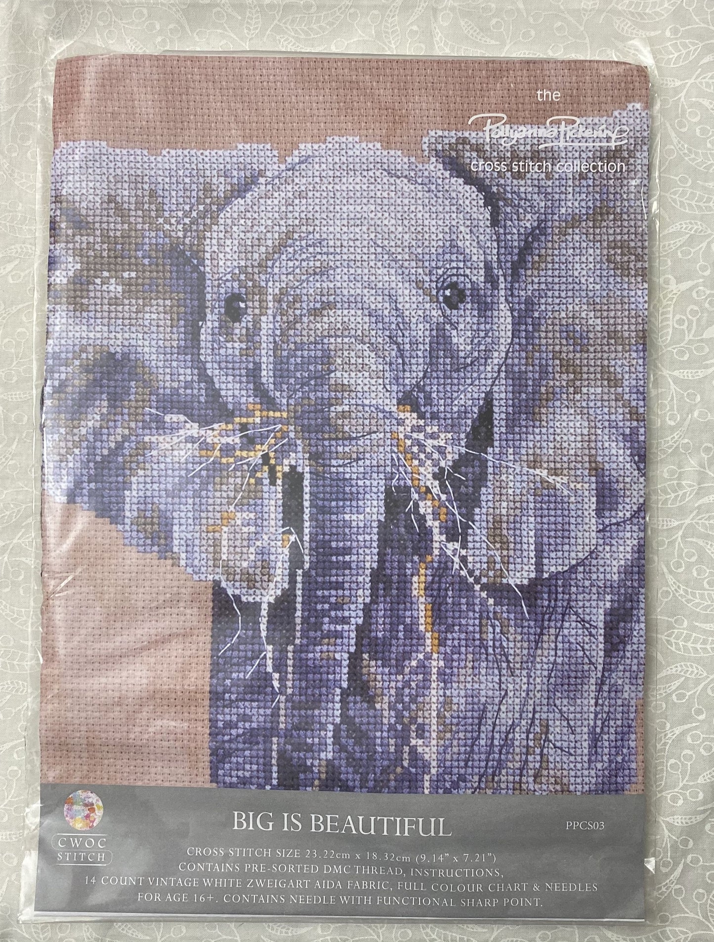 POLLYANNA PICKERING BIG IS BEAUTIFUL CROSS STITCH