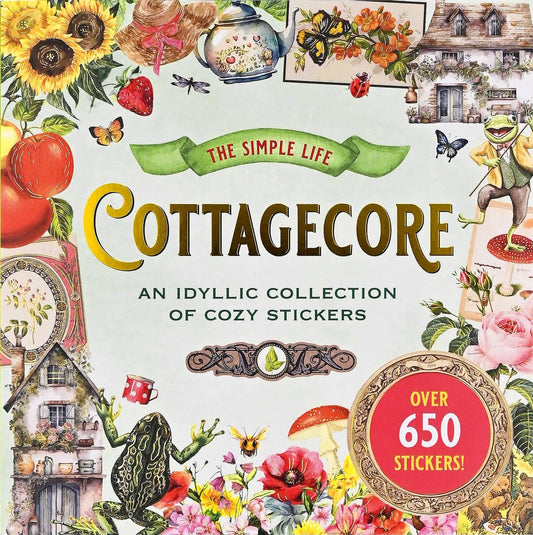 Peter Pauper Press - Cottagecore Sticker Book