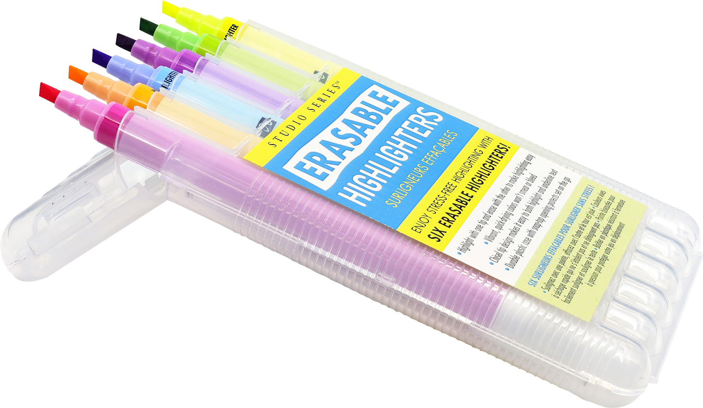 Peter Pauper Press - Studio Series Erasable Highlighters
