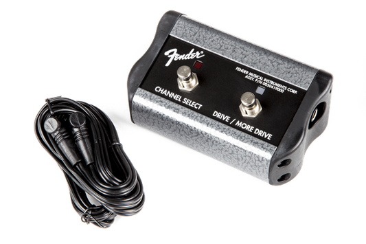 2-Button 3-Function Footswitch: Channel-Gain-More Gain 2-Button 3-Function Footswitch: Channel / Gain / More Gain with 1/4" Jack
