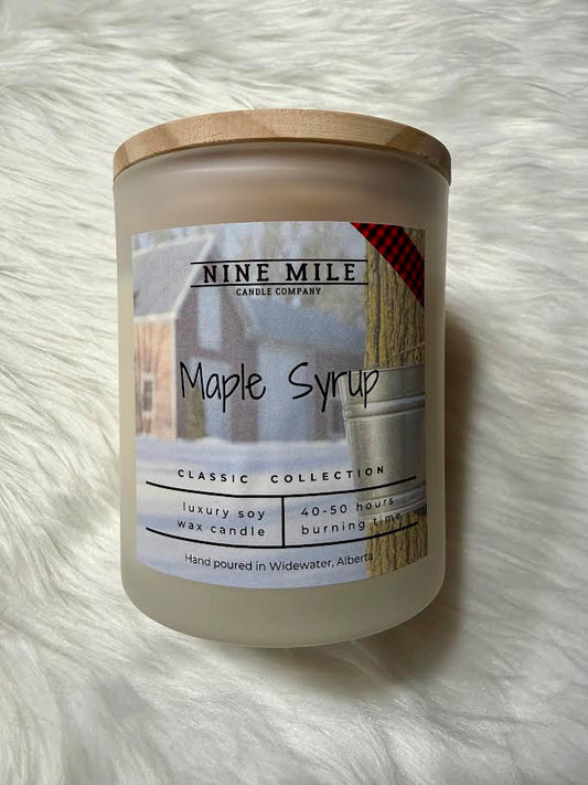 Nine Mile Candles - Maple Syrup