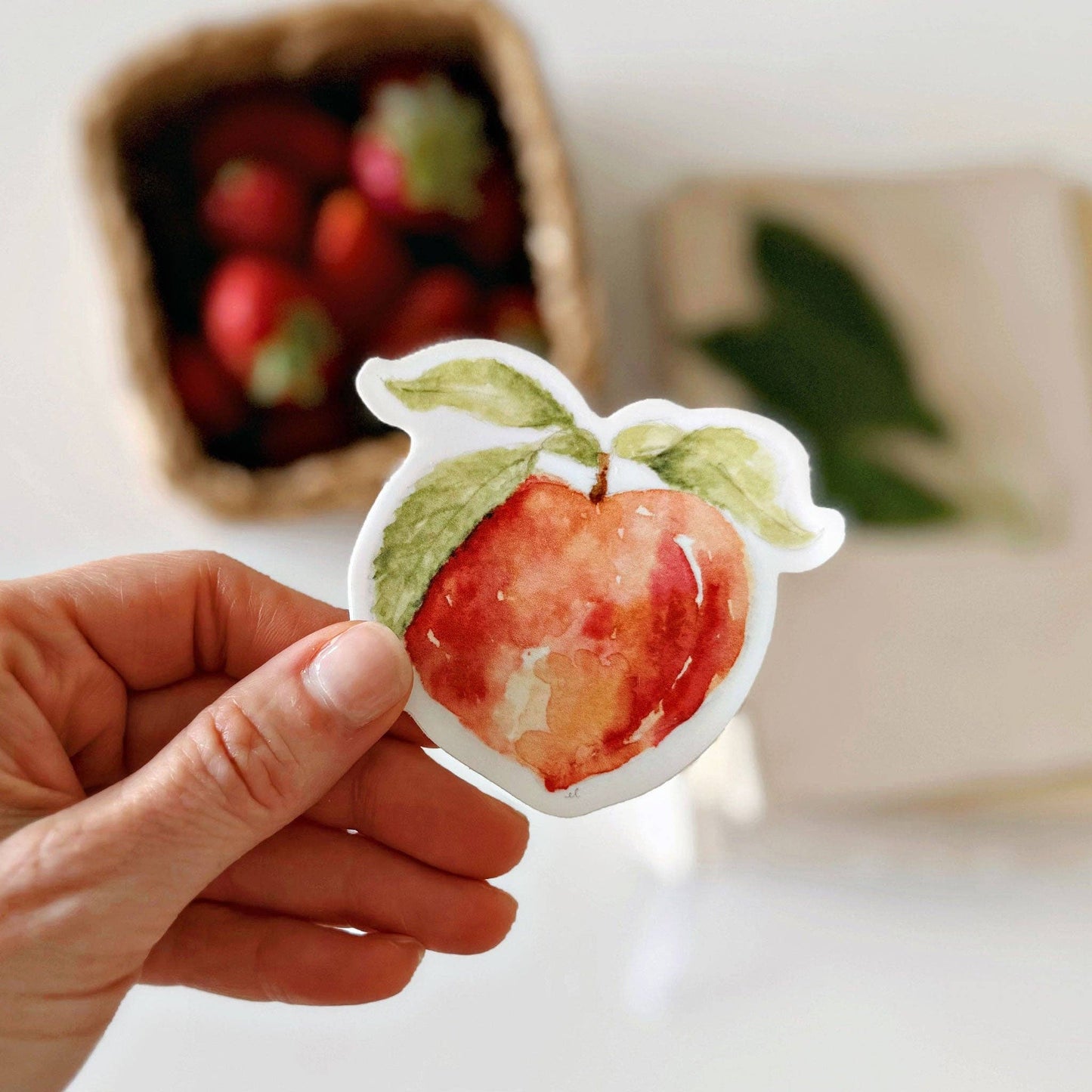 Emily Lex : Peach Sticker
