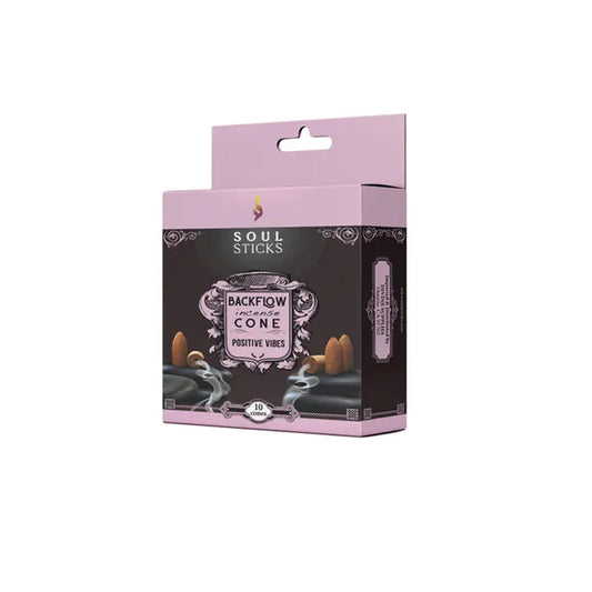 Soul Sticks - Positive Vibes Backflow Incense Cone