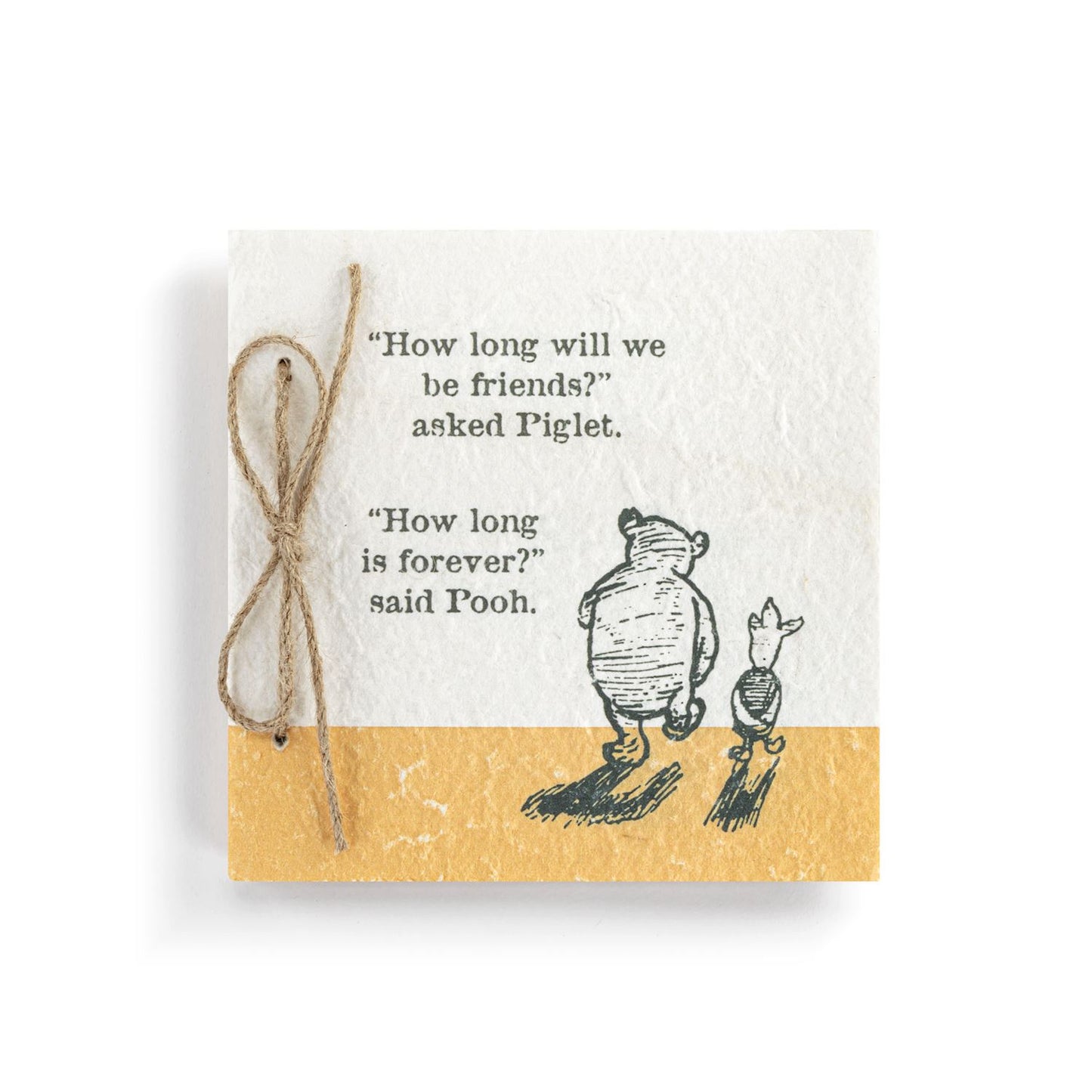 Winnie the Pooh Friendship Journal