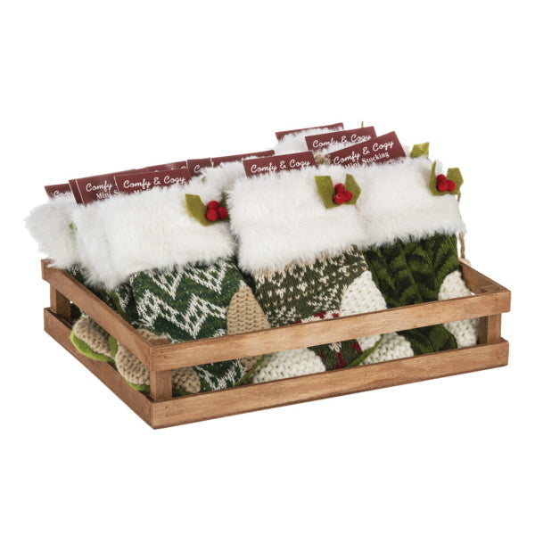 MINI STOCKING CARD HOLDERS