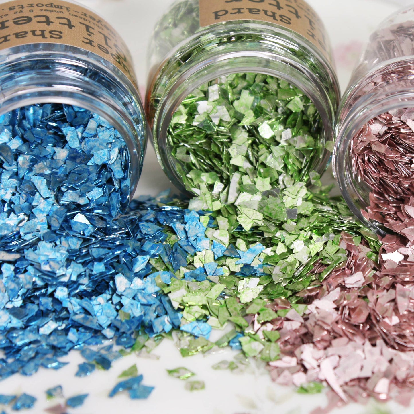 Meyer Imports : Pastel Shards Set of 3 - 3oz of Glitters