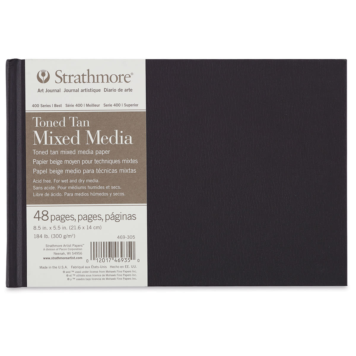 Strathmore : Toned Tan Mixed Media Sketch Book 8.5x5.5"