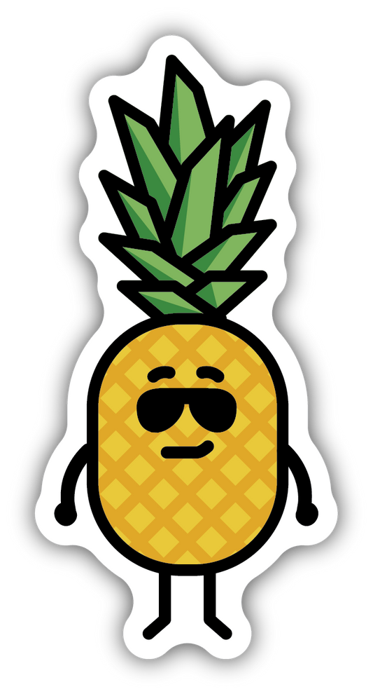 Cool Pineapple Sticker