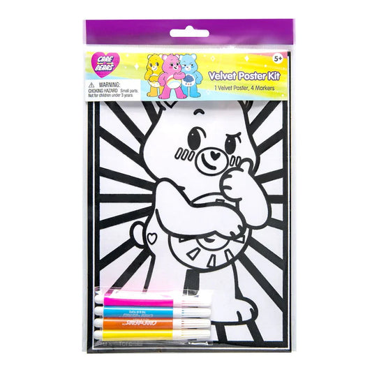 Care Bears Velvet Colouring Poster Kit