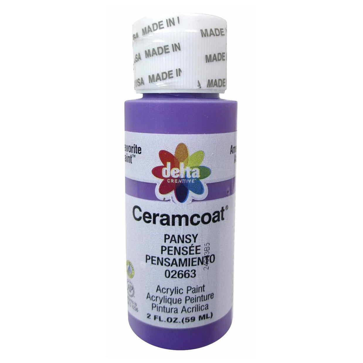 Delta Ceramacoat Matte Acrylic Paint 59 ml - Colour Variety
