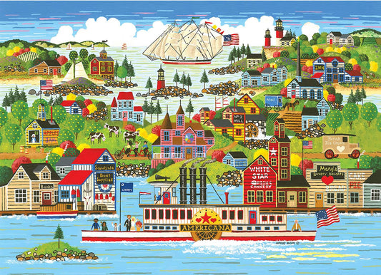 RoseArt - The Americana Jigsaw Puzzle 1000 Pieces