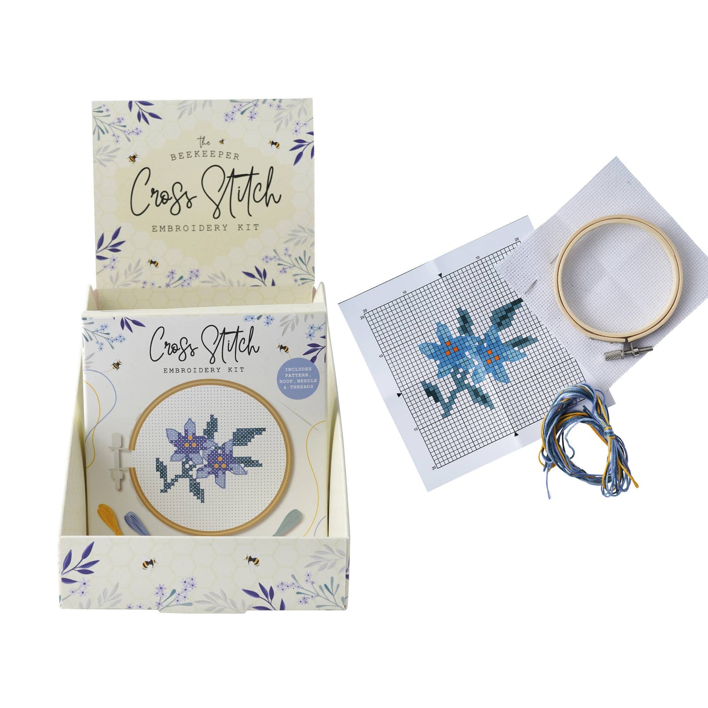 The Beekeeper Mini Embroidery Kit