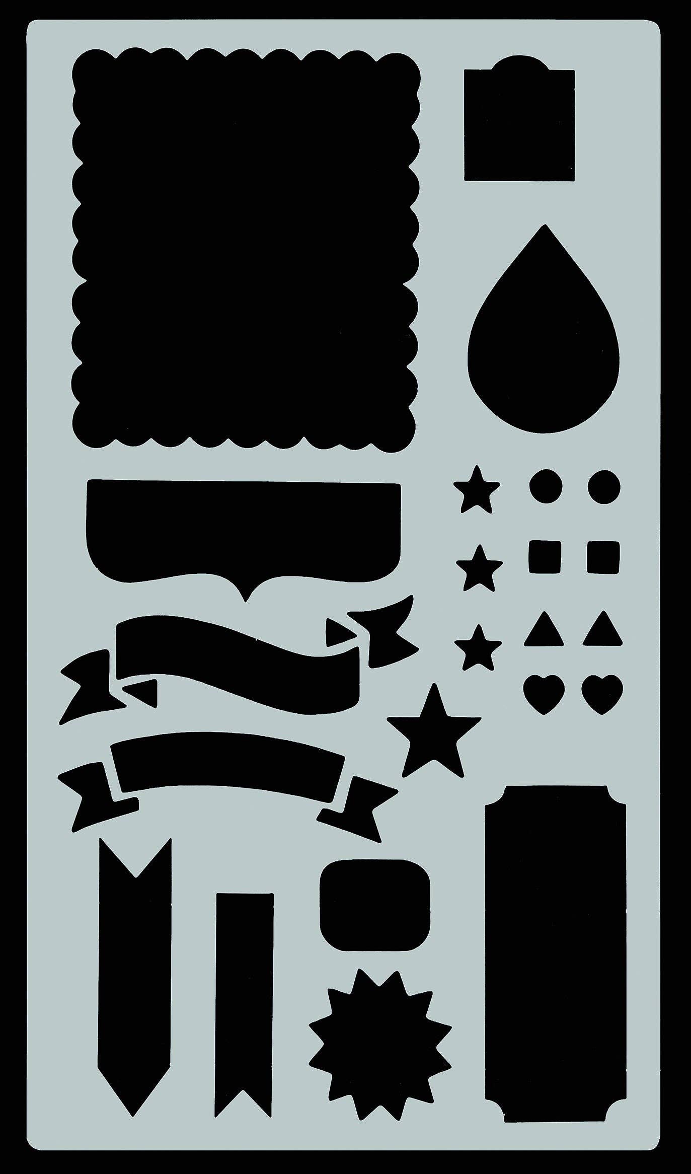 Dotted Journal Stencil Set