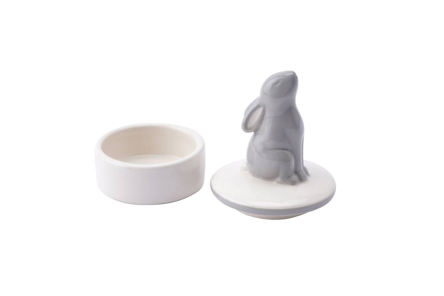 CGB Giftware : Send With Love Ceramic Stargazing Hare Trinket Pot