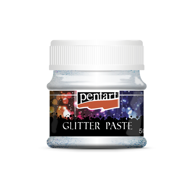 Pentart Glitter Paste Fine- Colour Variety  50 ml