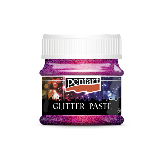 Pentart Glitter Paste Fine- Colour Variety  50 ml
