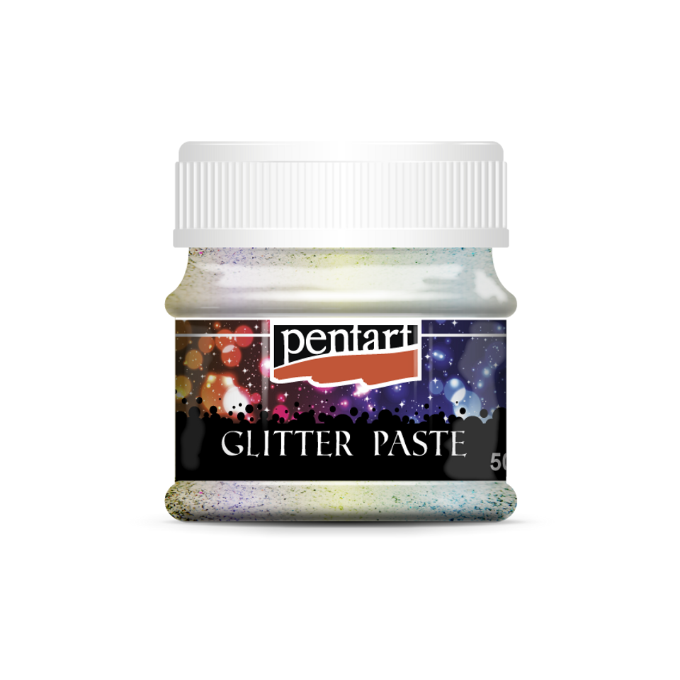 Pentart Glitter Paste Fine- Colour Variety  50 ml