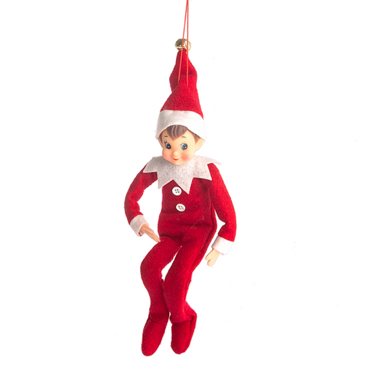 Fleece Boy Elf On Shelf Doll