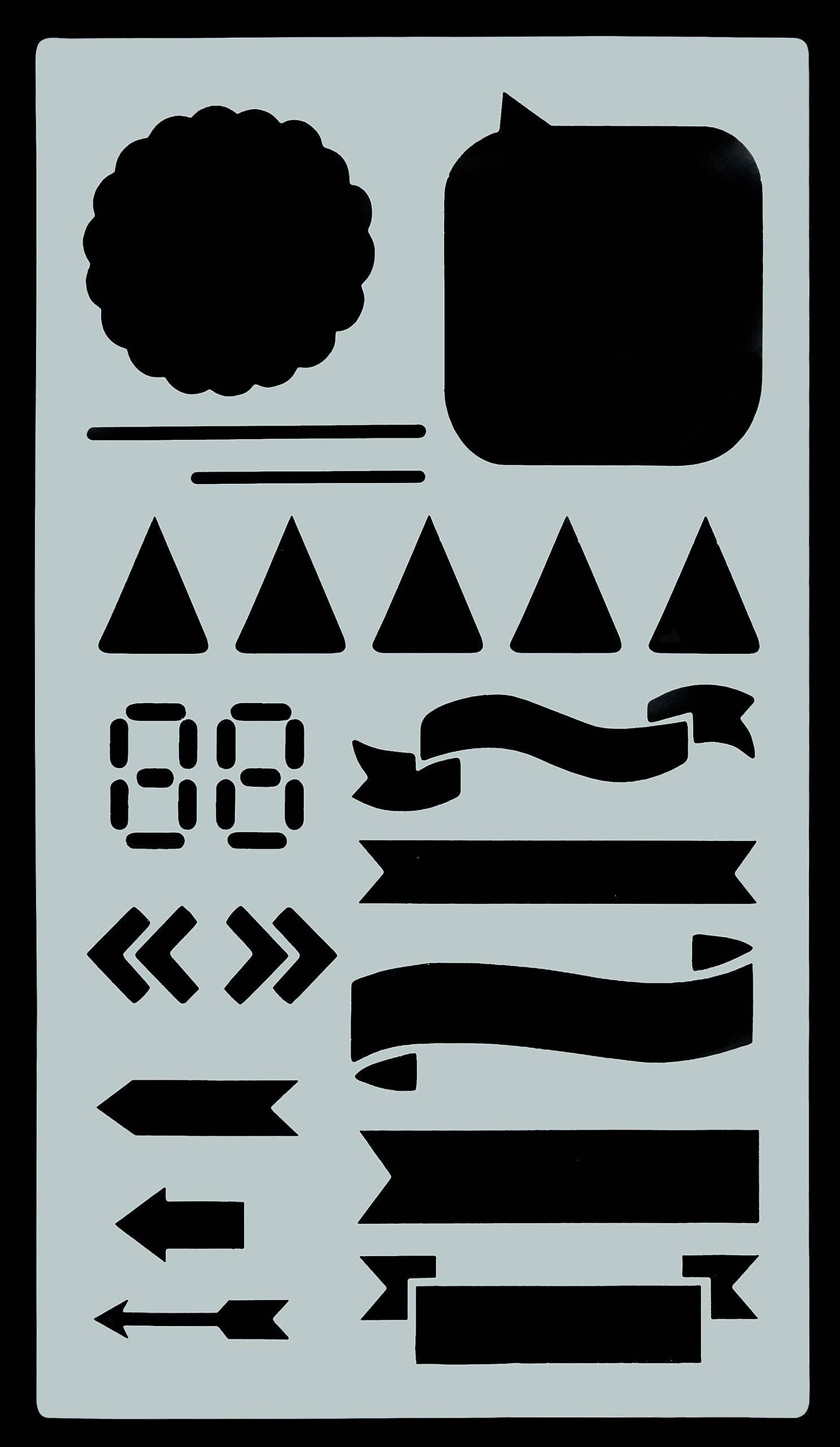 Dotted Journal Stencil Set