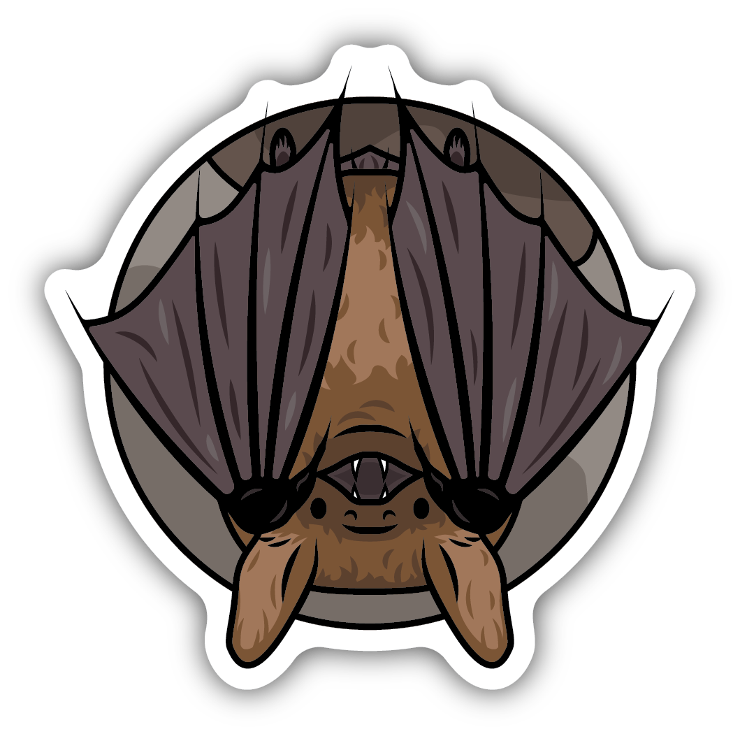 Bat Cave Sticker