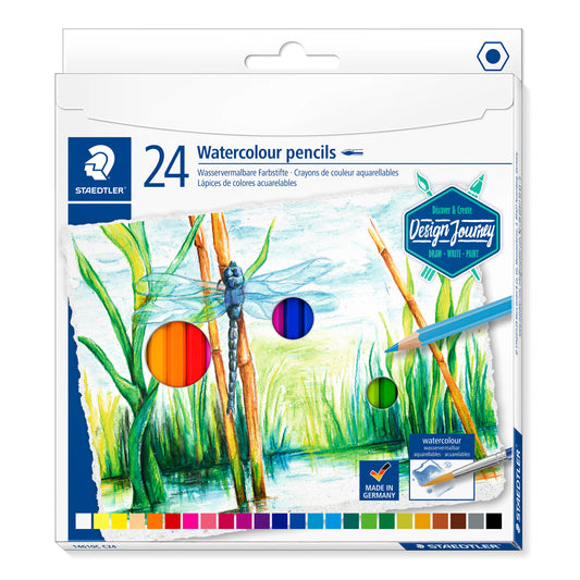 Staedtler Design Journey 24 Watercolour Pencils