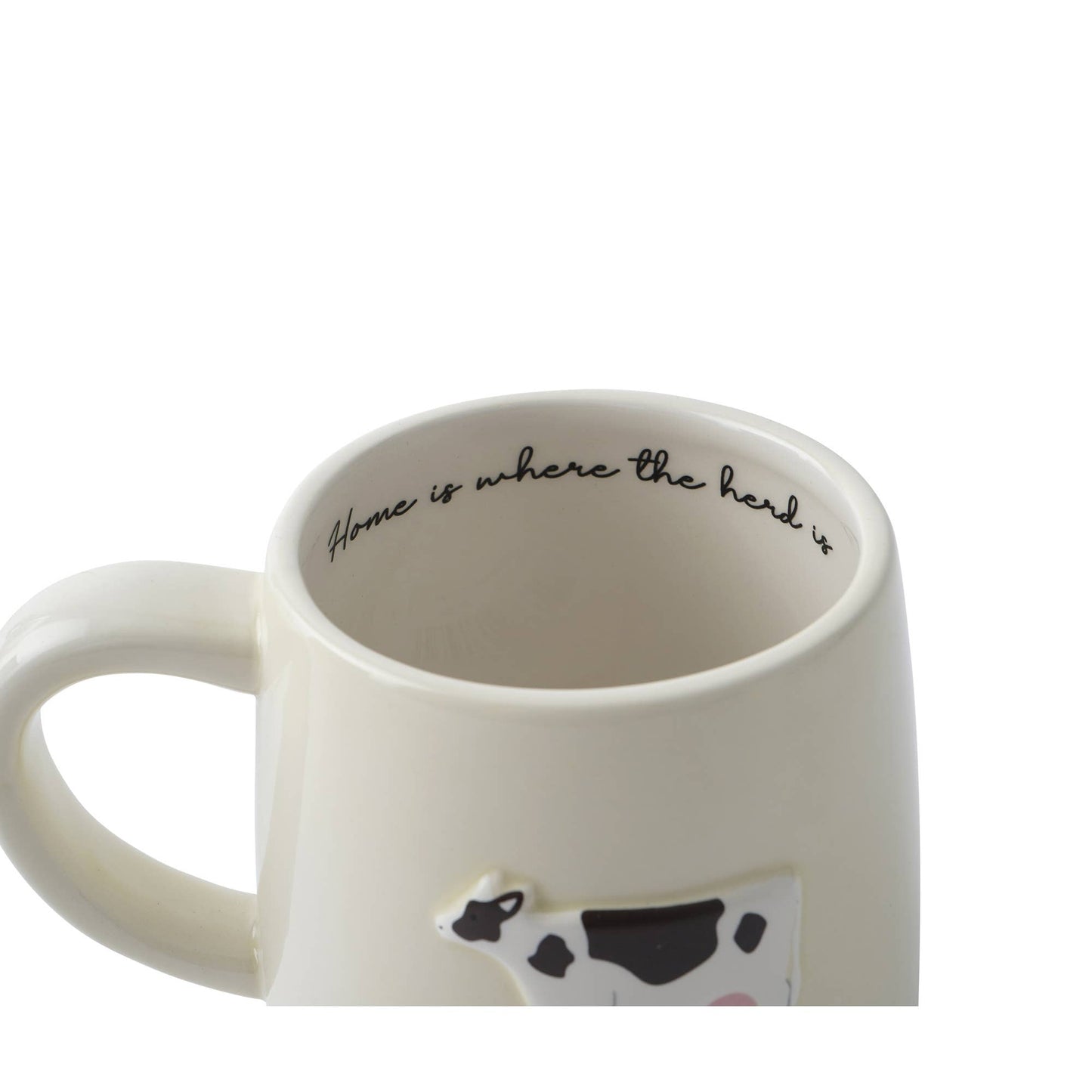 CGB Giftware : Bramble Farm Cow Stoneware Mug