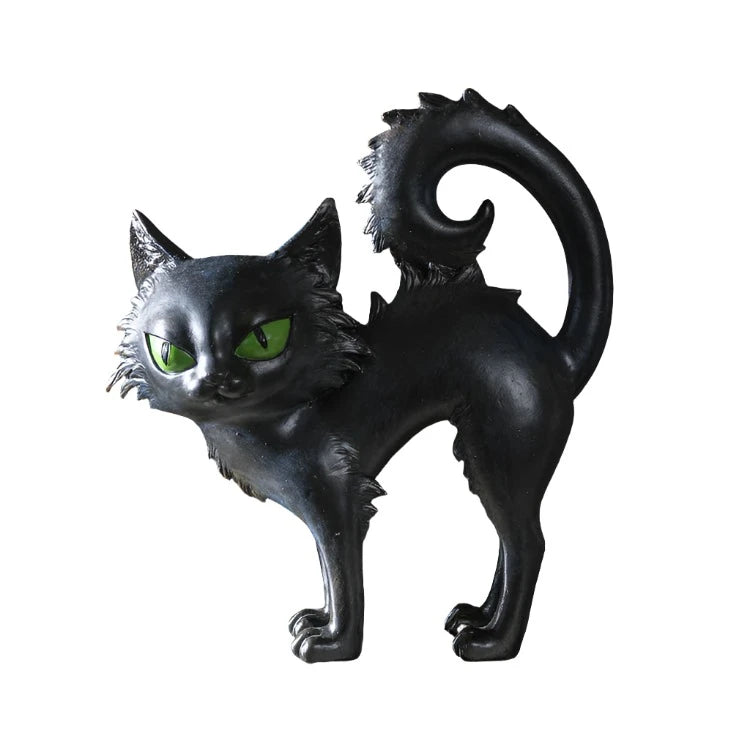 Black Cat Statue