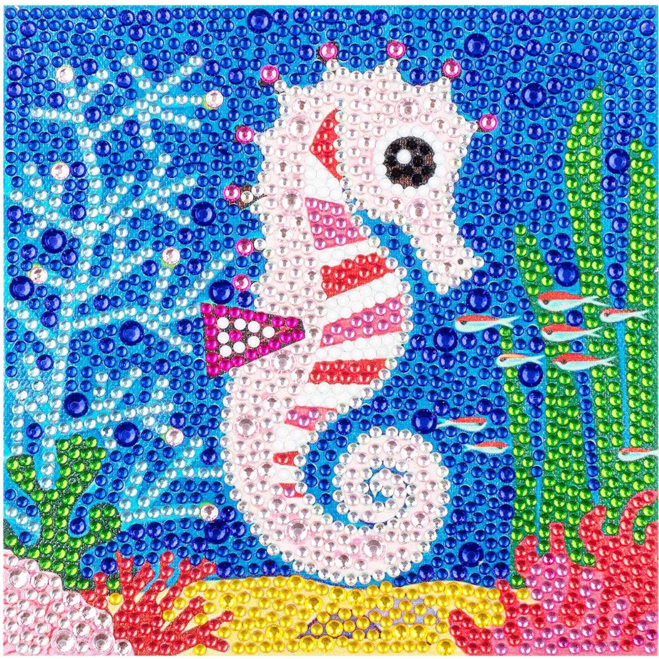 Diamond Brands - Seahorse Diamond Art Kid's Kit