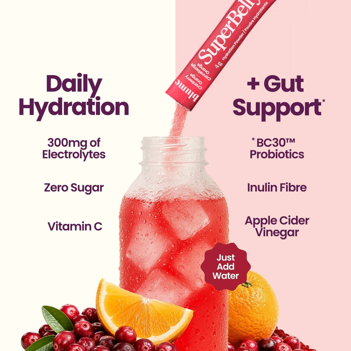 Blume : Superbelly Cranberry Orange