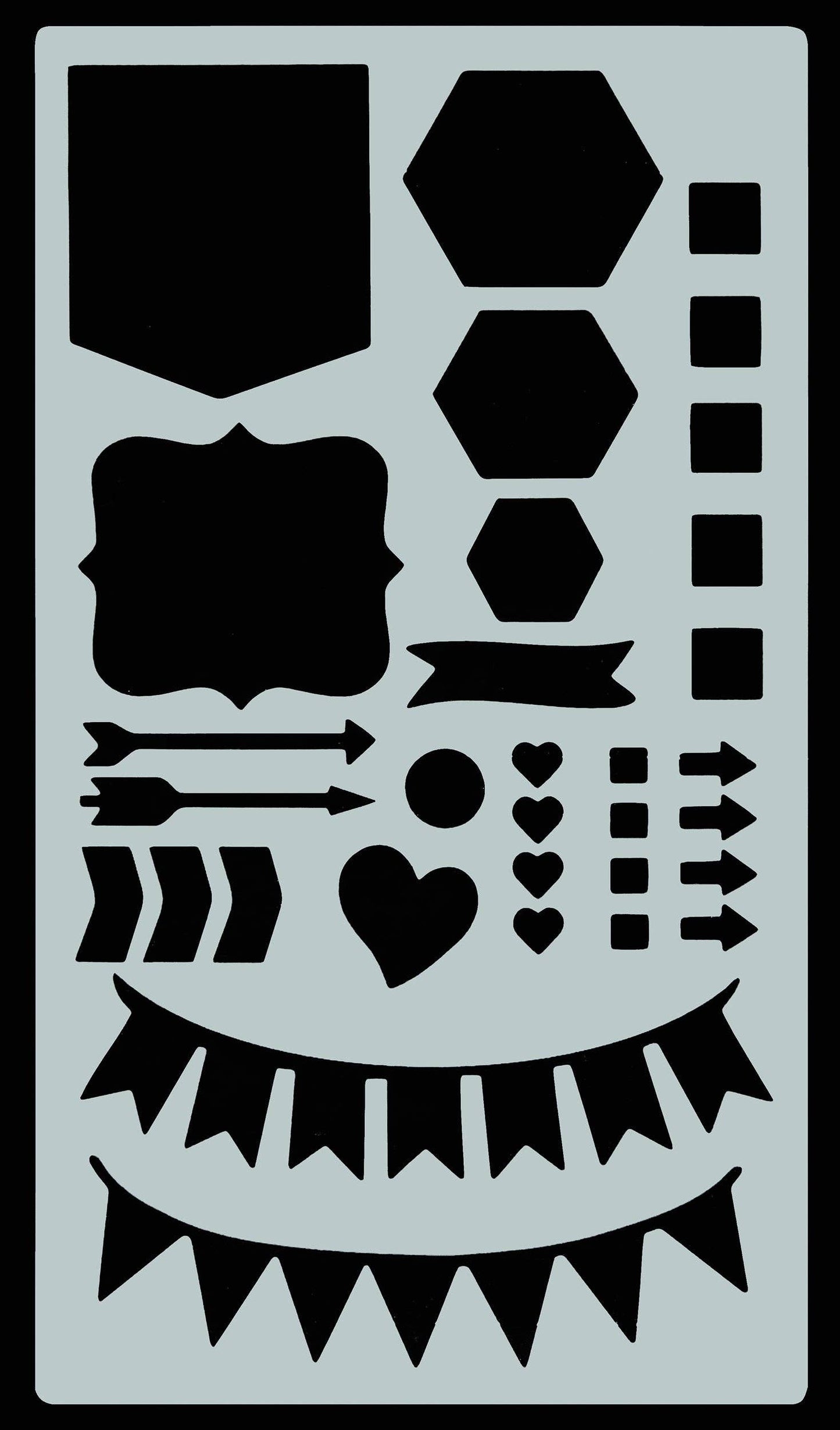 Dotted Journal Stencil Set