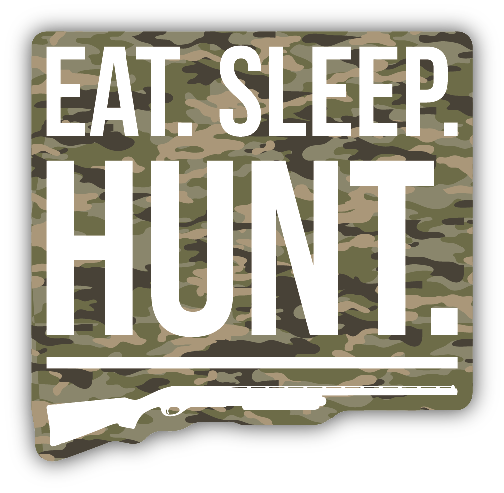 Eat. Sleep. Hunt Sticker