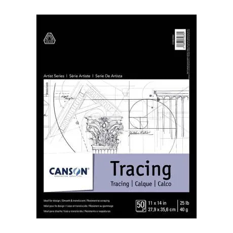Canson Artist Series Tracing Pad 11x14" 25lb