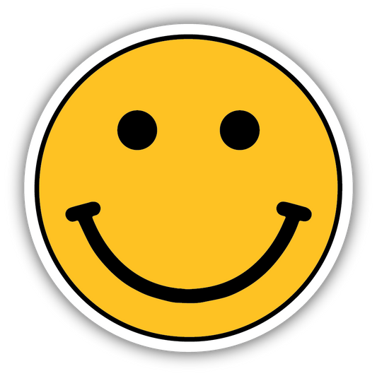 Smiley Face Sticker