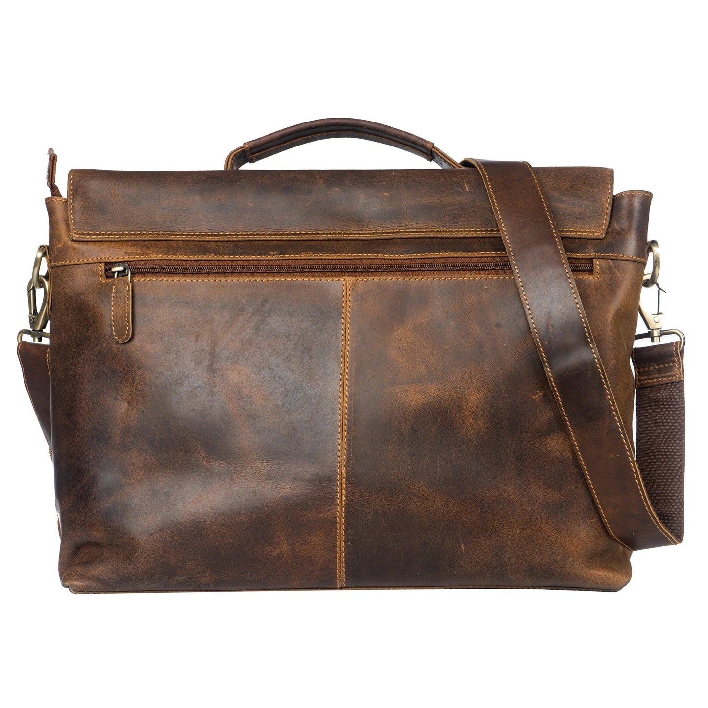 Greenwood Leather - Leather Laptop Bag Portland