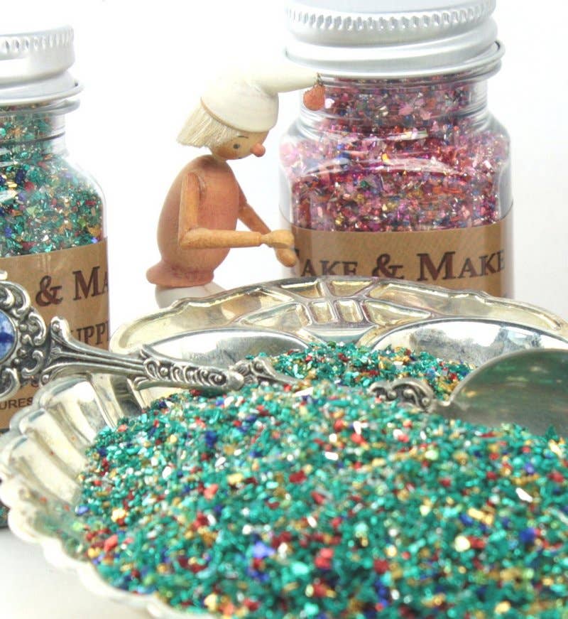 Meyer Imports : Sea Glass - Medley German Glitter - Fine Grain - 25g Jars