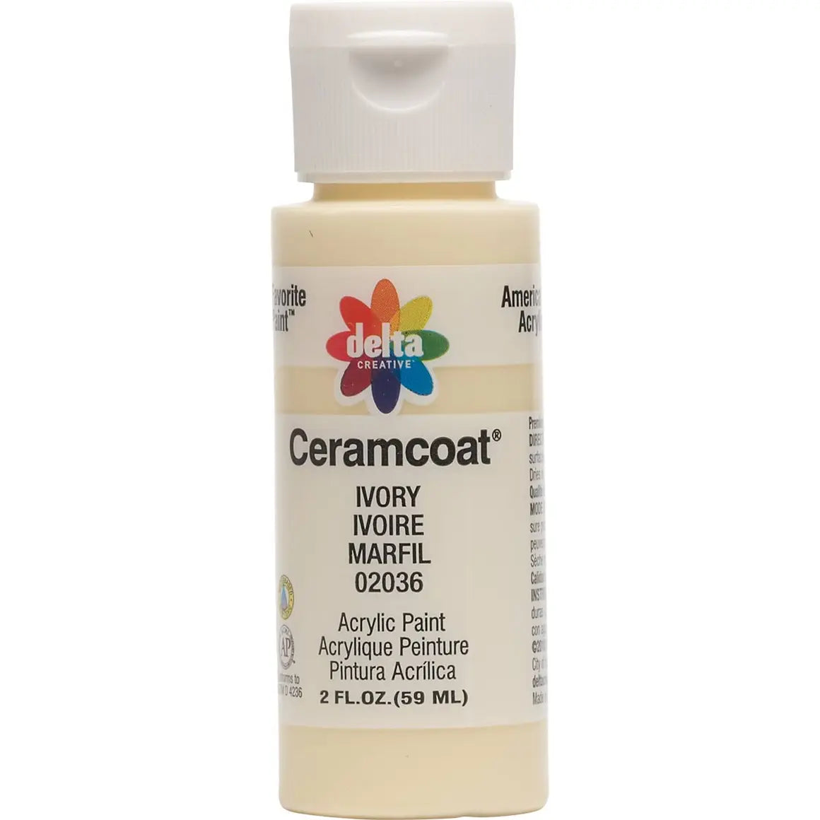 Delta Ceramacoat Matte Acrylic Paint 59 ml - Colour Variety