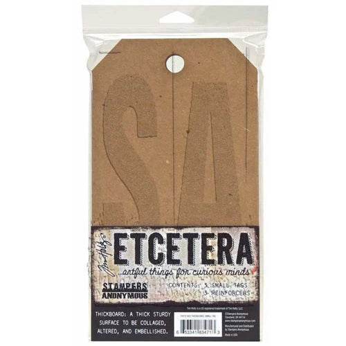 Tim Holtz & Stampers Anonymous Etcetera Small Tag Thickboards